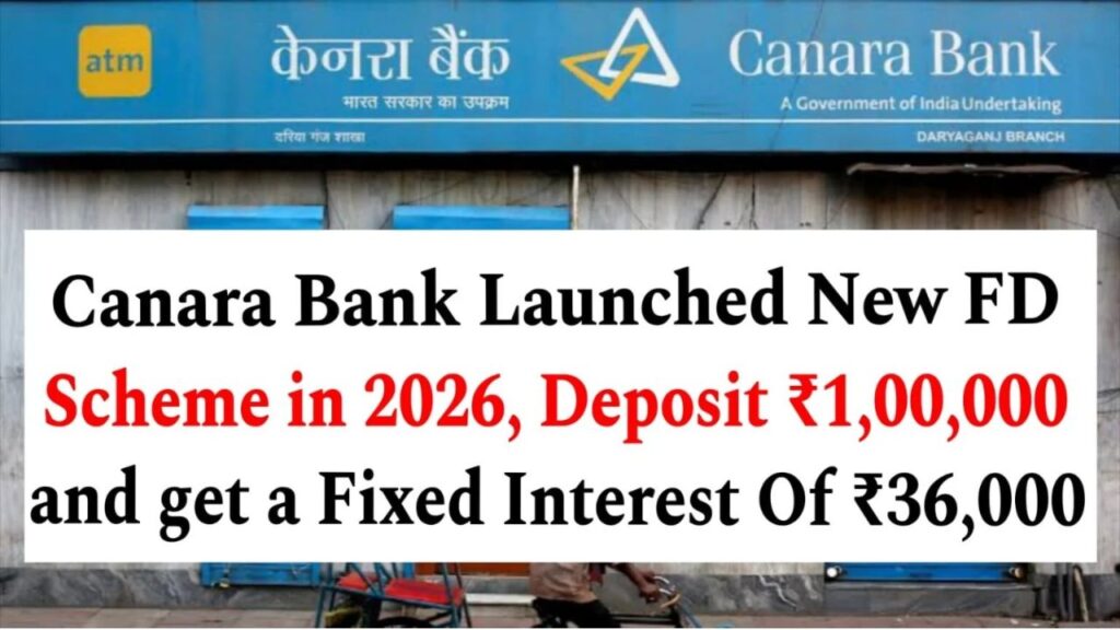 Canara Bank fd scheme
