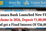 Canara Bank fd scheme